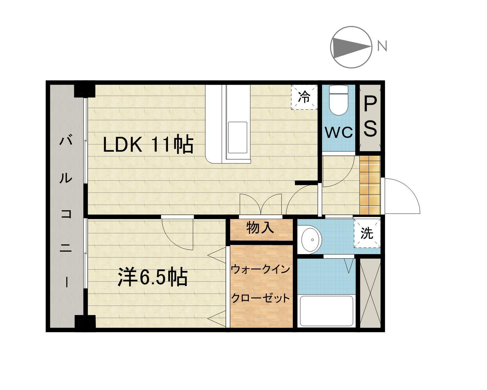 1LDK