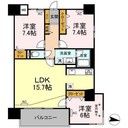 3LDK