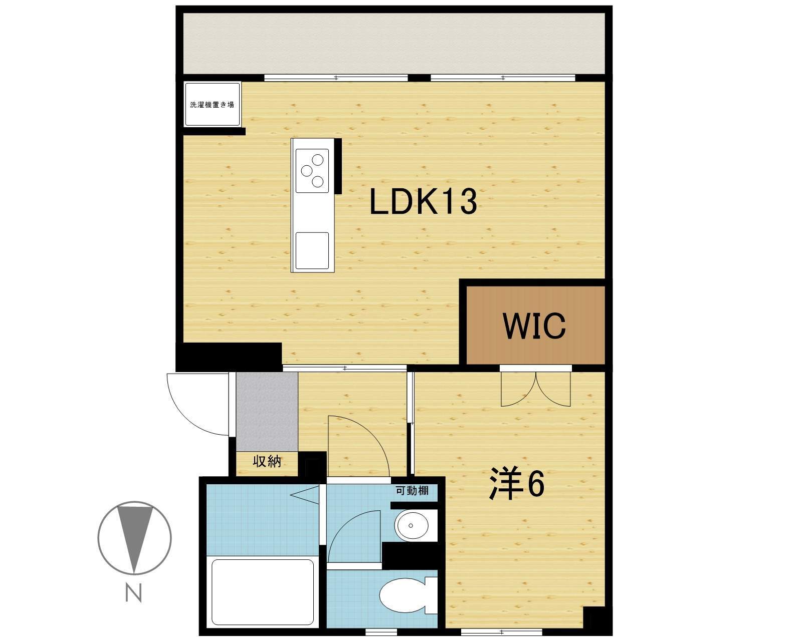 1LDK