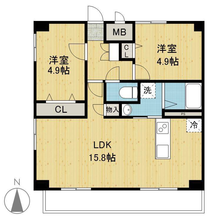 2LDK