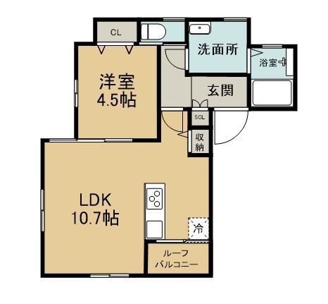 1LDK