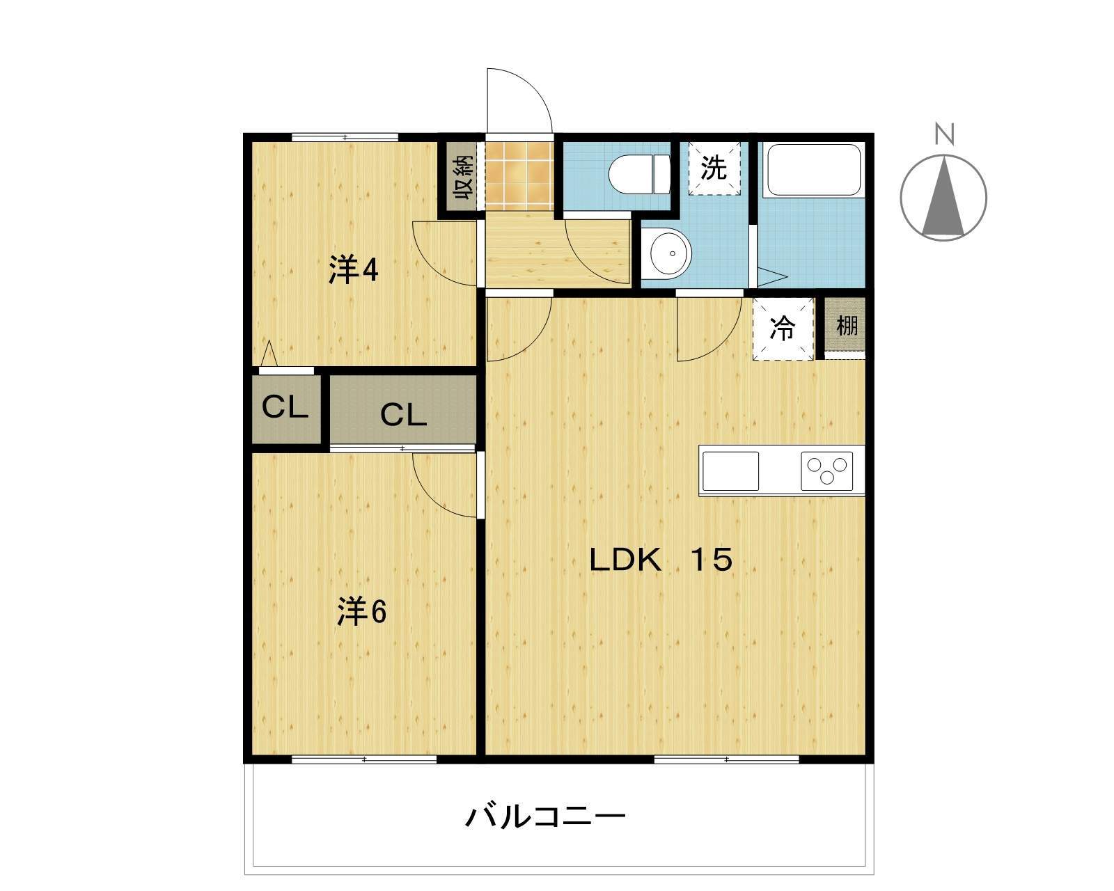 2LDK