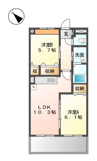 2LDK