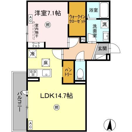 1LDK