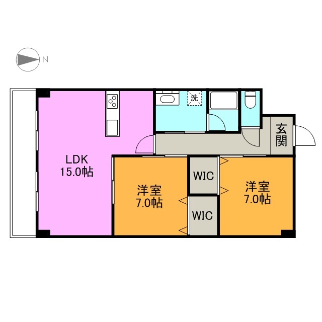 2LDK