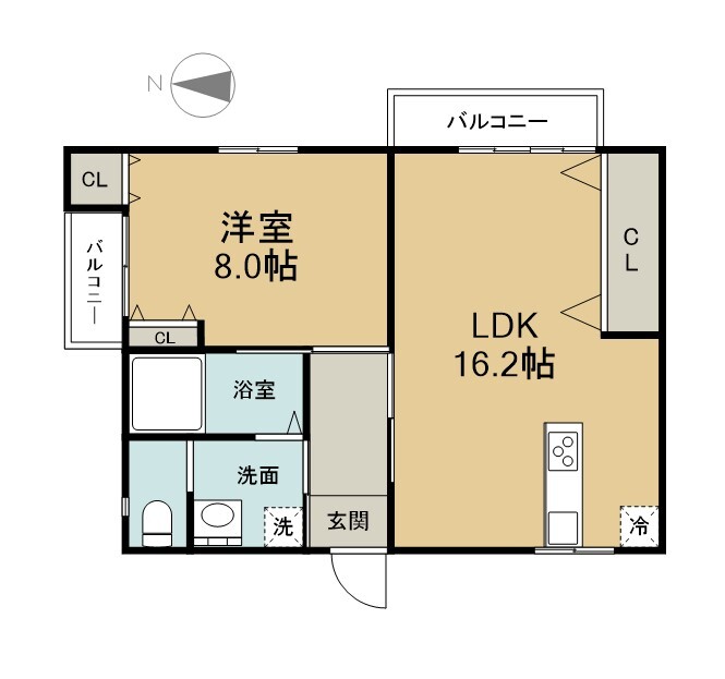 1LDK