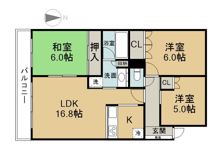 3LDK