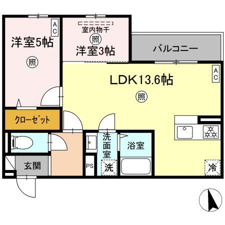 2LDK