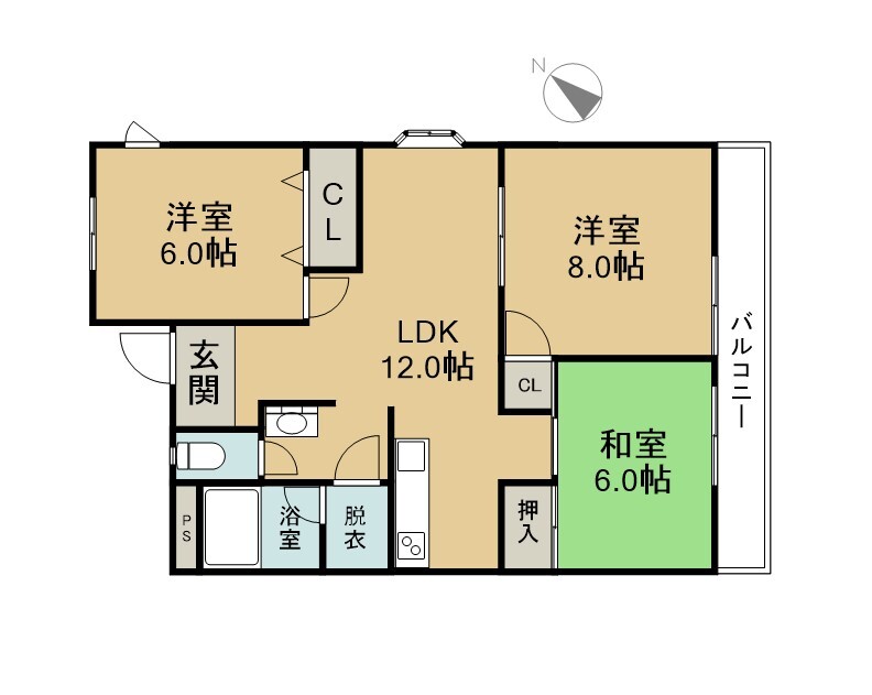 3LDK