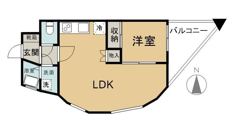 1LDK