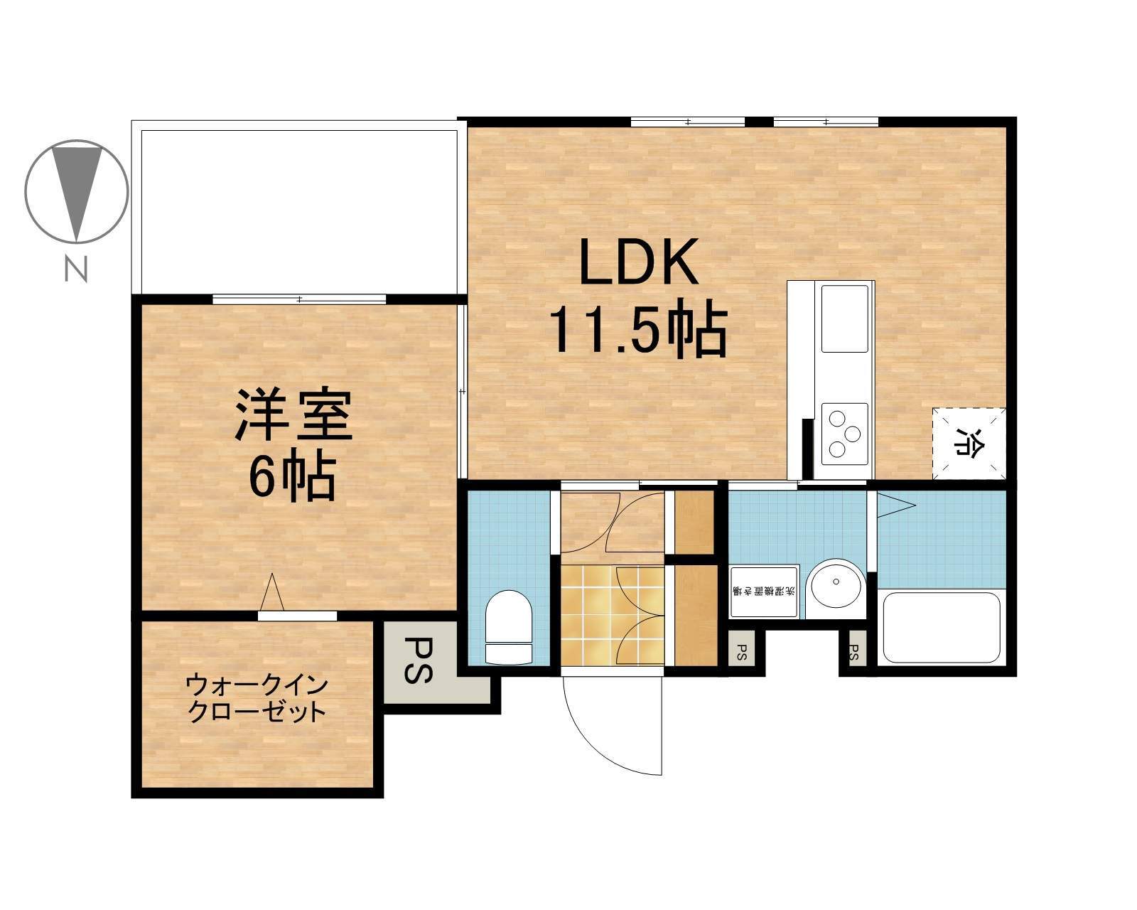 1LDK