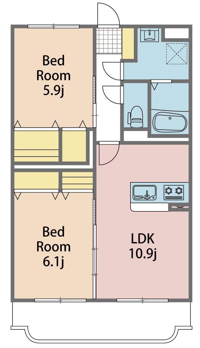 2LDK