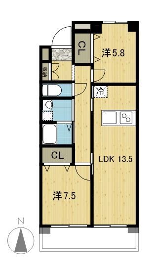 2LDK