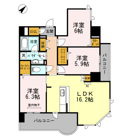 3LDK