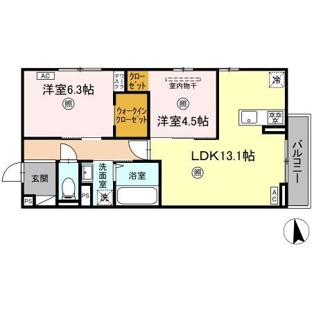 2LDK