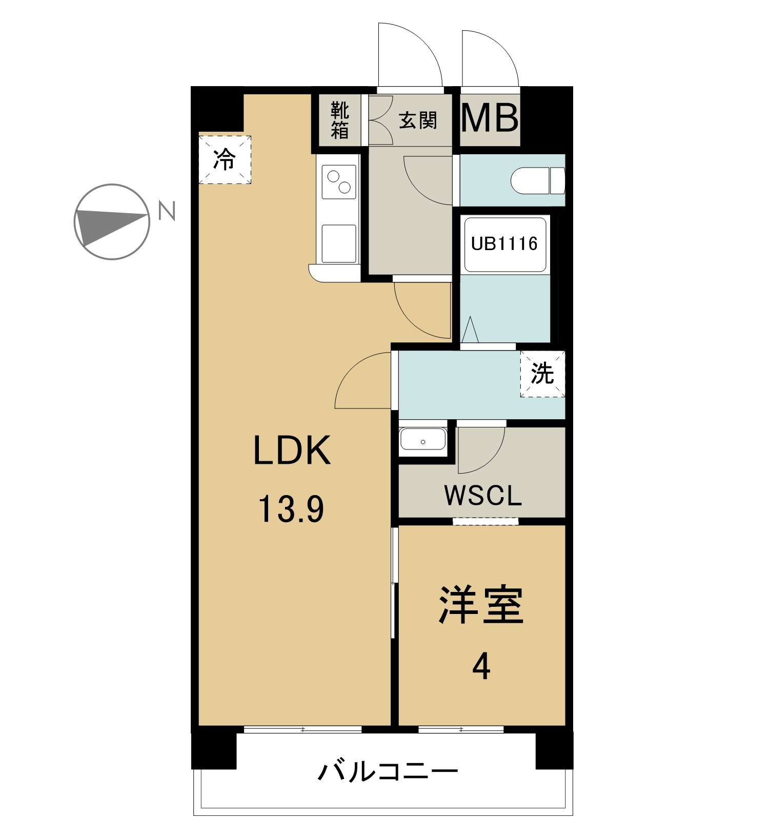 1LDK