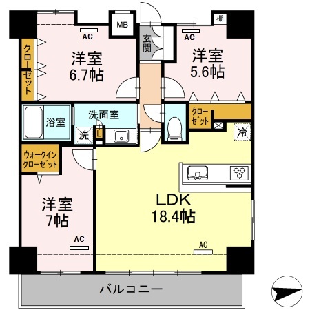 3LDK
