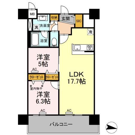 2LDK
