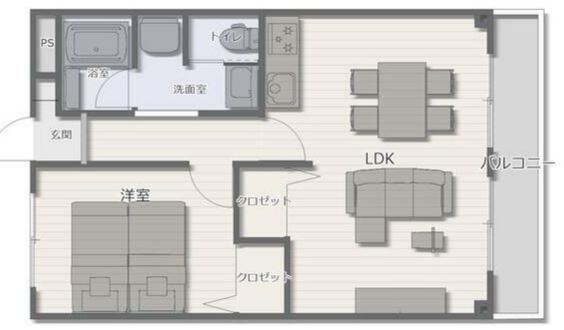 1LDK
