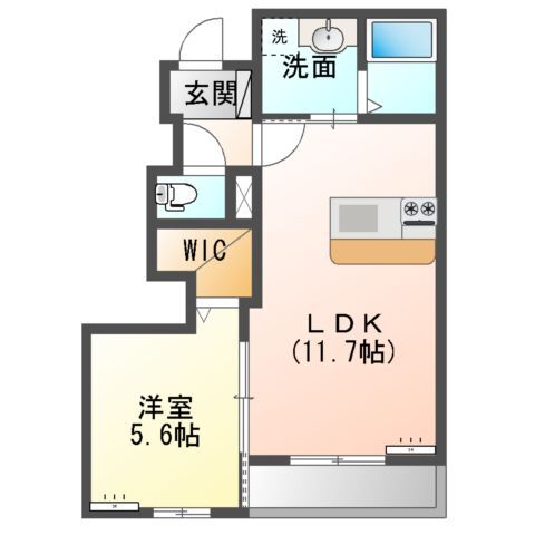 1LDK