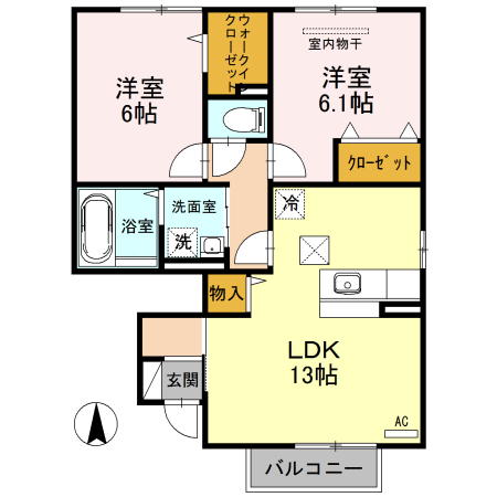 2LDK
