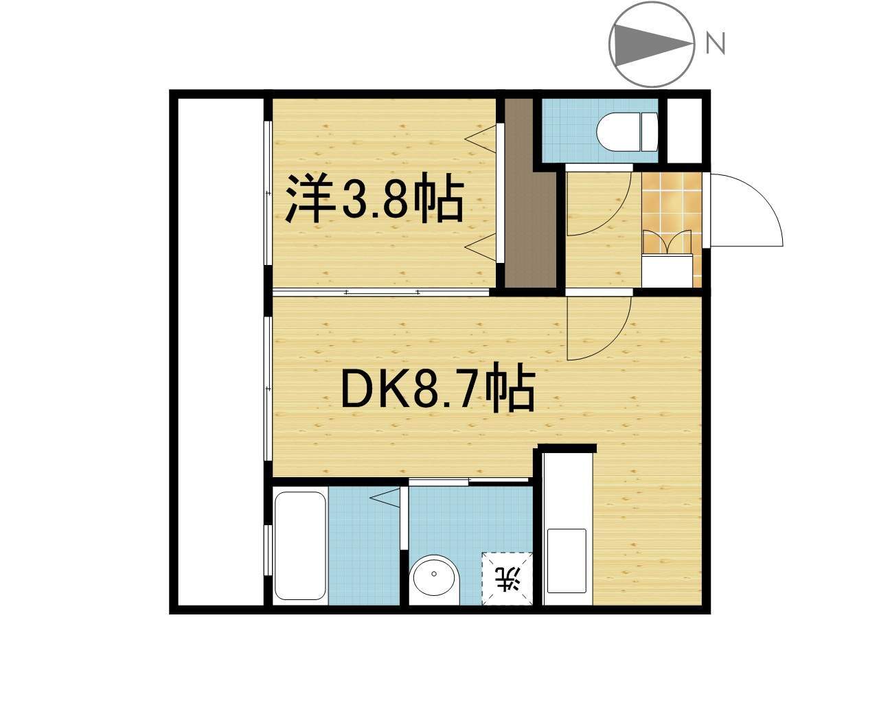 1DK