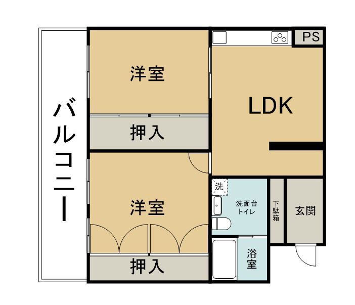 2LDK