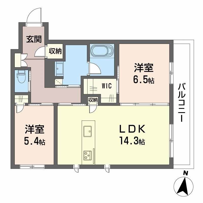 2LDK