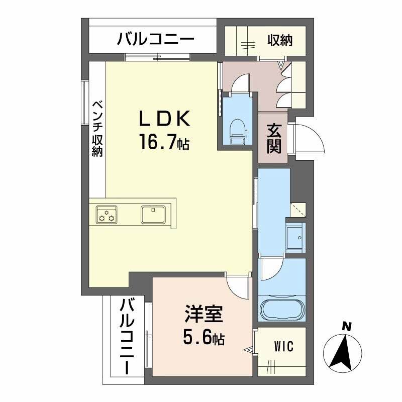 1LDK