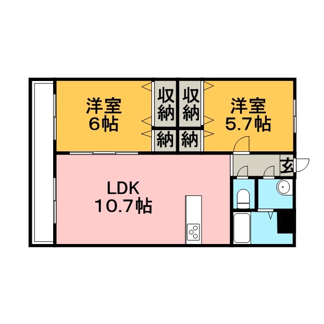 2LDK