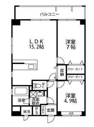 2LDK