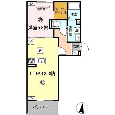1LDK