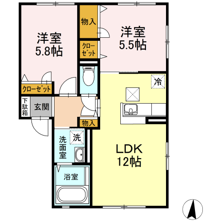 2LDK