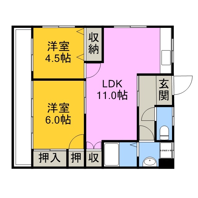 2LDK