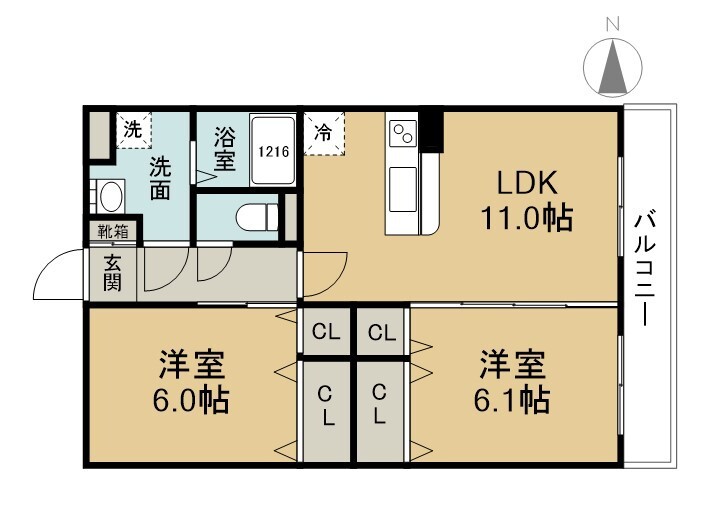 2LDK