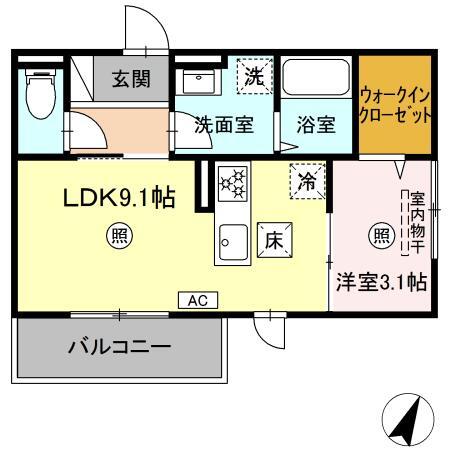 1LDK