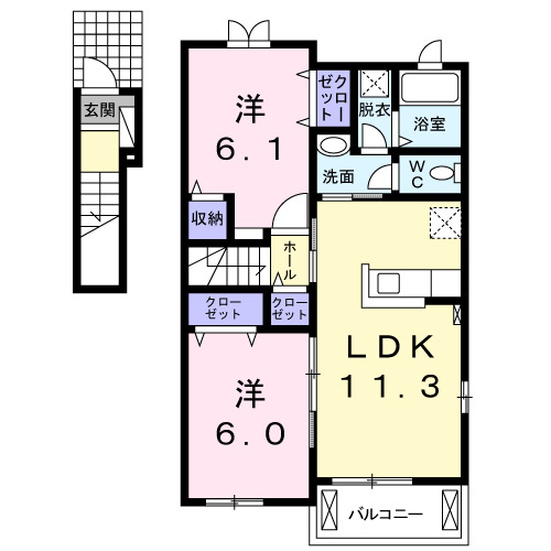 2LDK