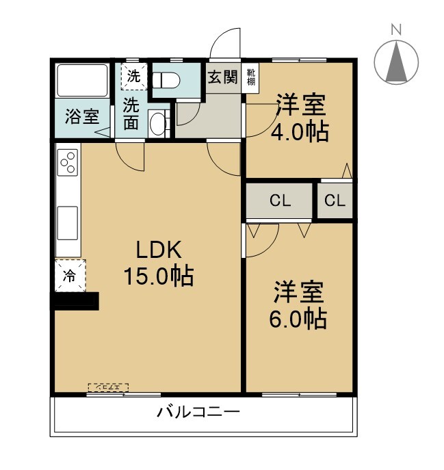 2LDK