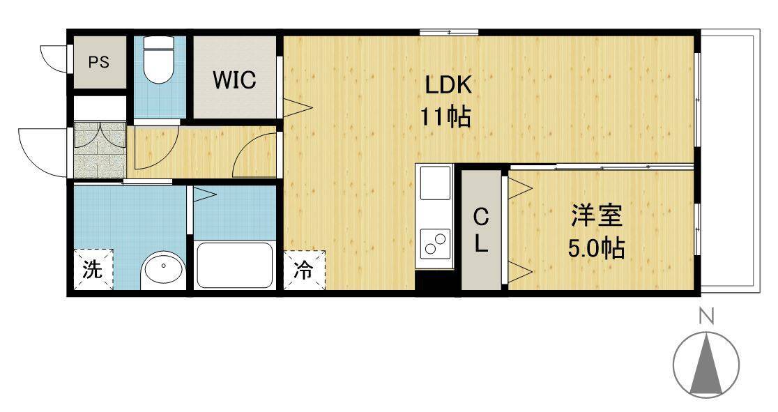1LDK