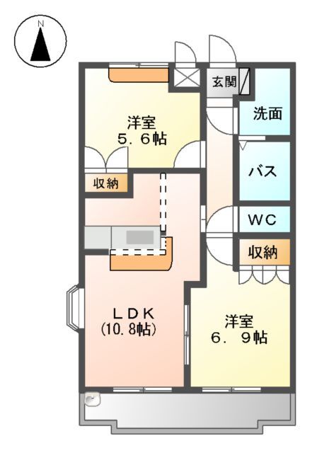 2LDK