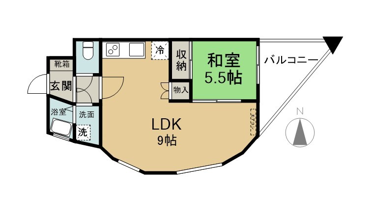 1LDK