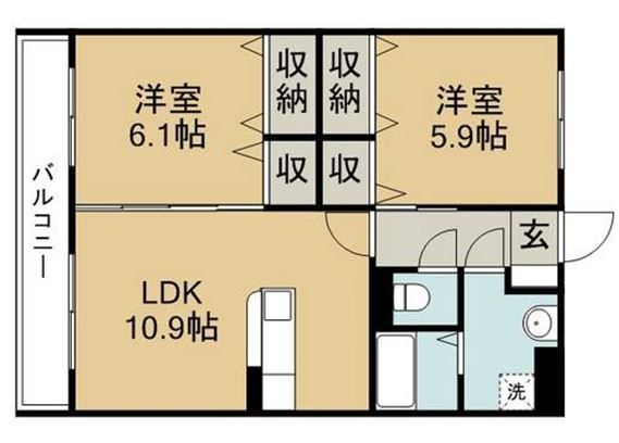 2LDK