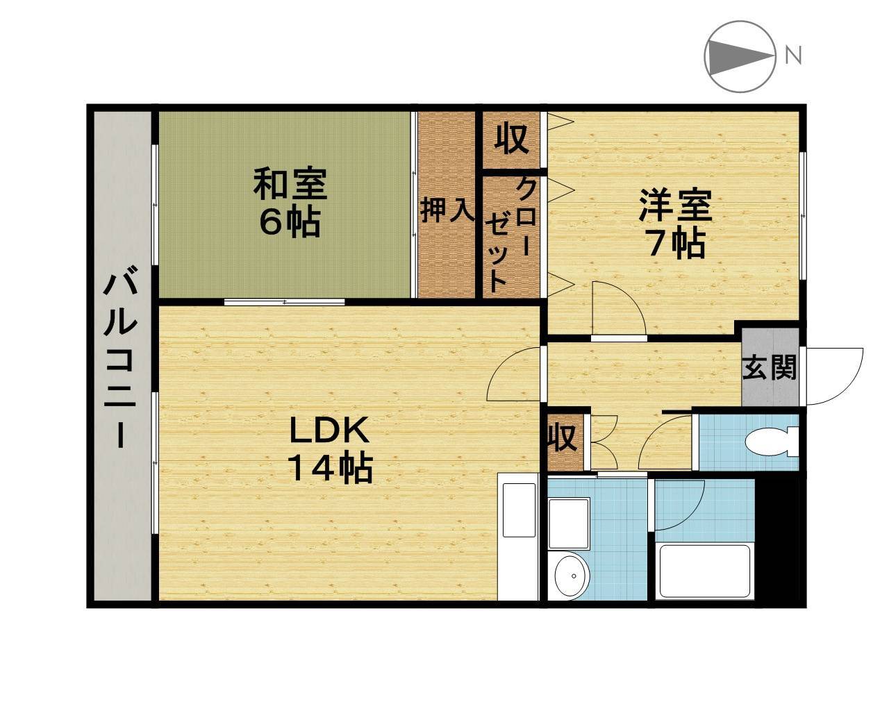 2LDK