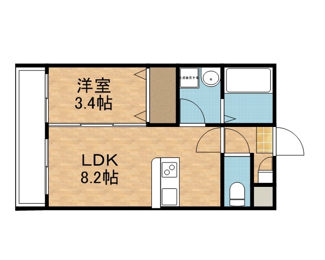 1LDK