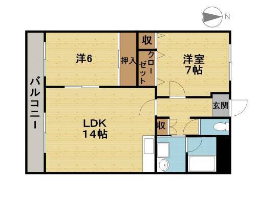2LDK