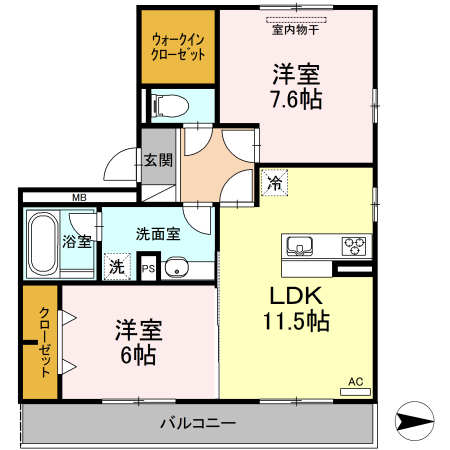 2LDK