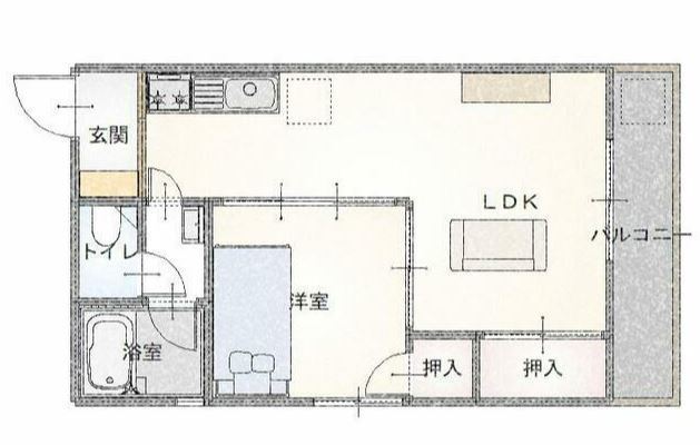1LDK