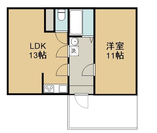 1LDK