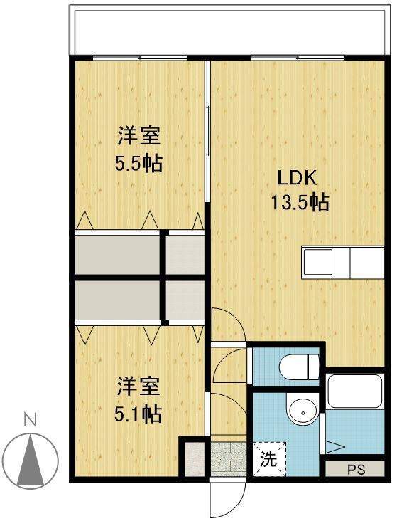 2LDK