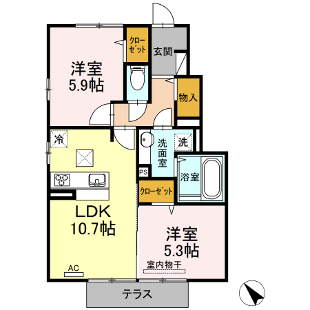 2LDK